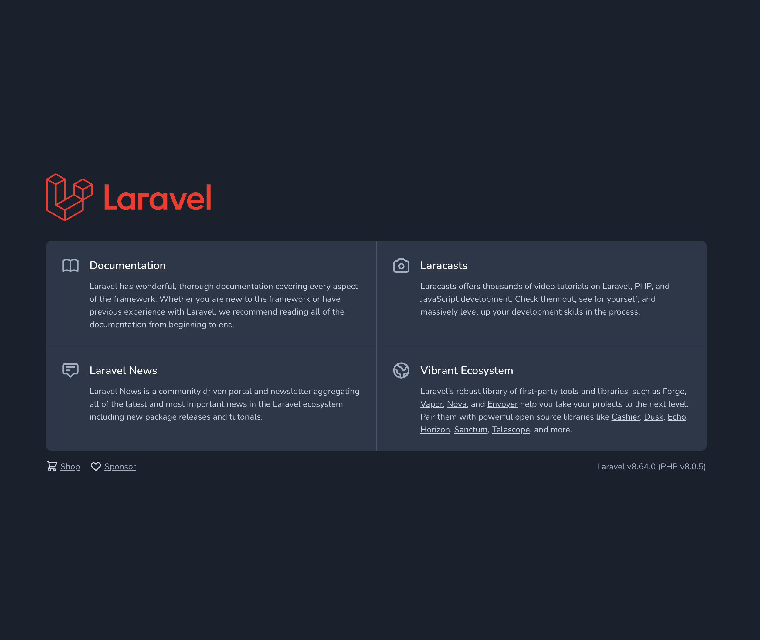 laravel8-sail-docker-mysql-postgres